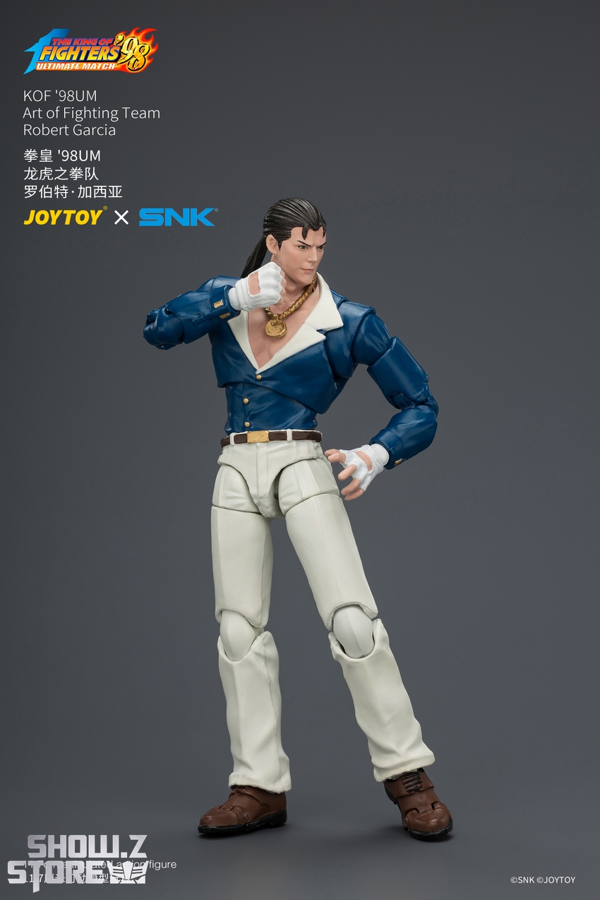 JoyToy JT04599 1/18 SNK KOF'98UM Art of Fighting Team Robert Garcia - View 5 JoyToy JT04599 1/18 SNK KOF'98UM Art of Fighting Team Robert Garcia - View 5