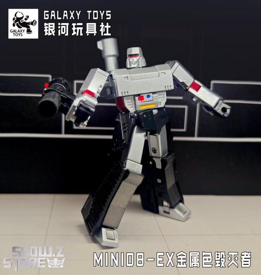 Galaxy Toys MINI08EX Destroyer Megatron Metallic Version - View 7 Galaxy Toys MINI08EX Destroyer Megatron Metallic Version - View 7