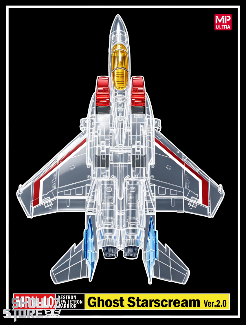 MPU MPU-10 Transformers Starscream Ghost Version - View 3 MPU MPU-10 Transformers Starscream Ghost Version - View 3