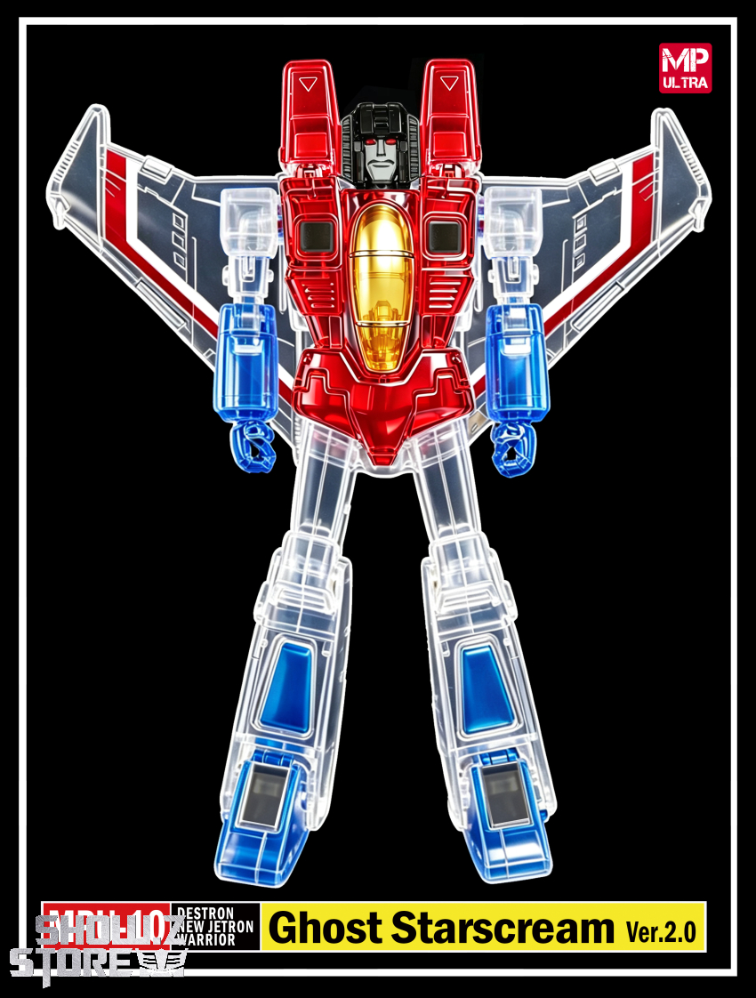 MPU MPU-10 Transformers Starscream Ghost Version - View 2 MPU MPU-10 Transformers Starscream Ghost Version - View 2