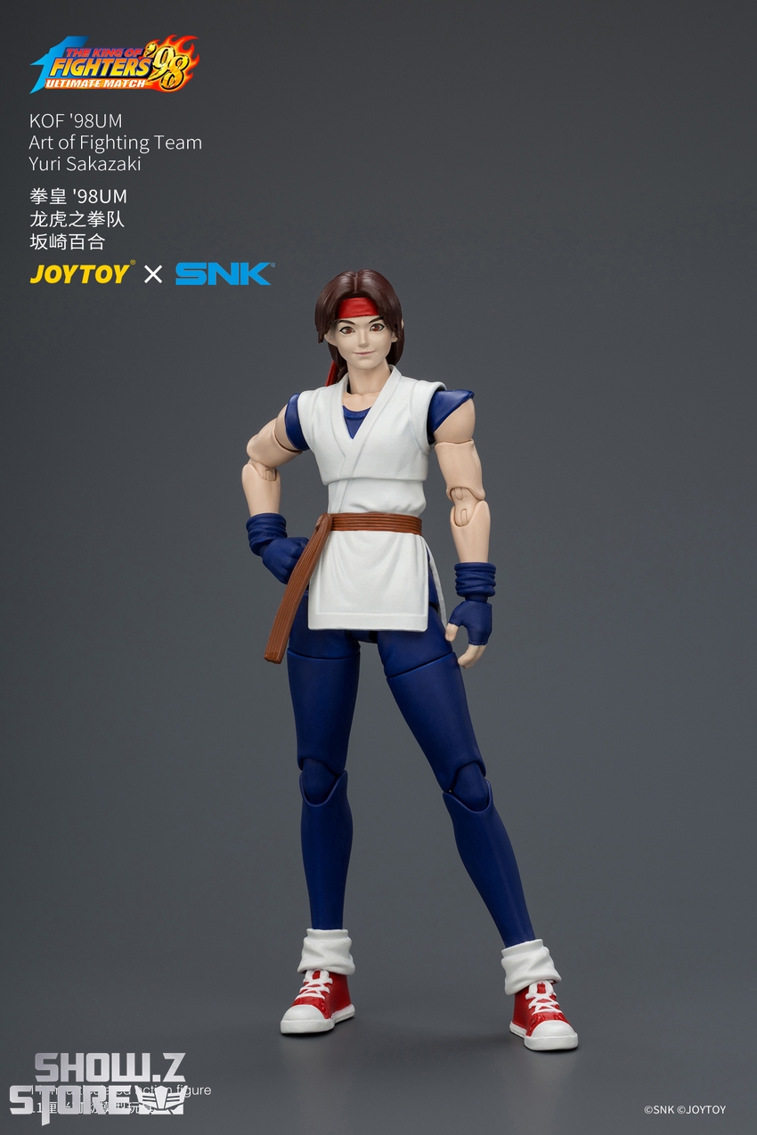 JoyToy JT04605 1/18 SNK KOF'98UM Art of Fighting Team Yuri Sakazaki - View 2 JoyToy JT04605 1/18 SNK KOF'98UM Art of Fighting Team Yuri Sakazaki - View 2