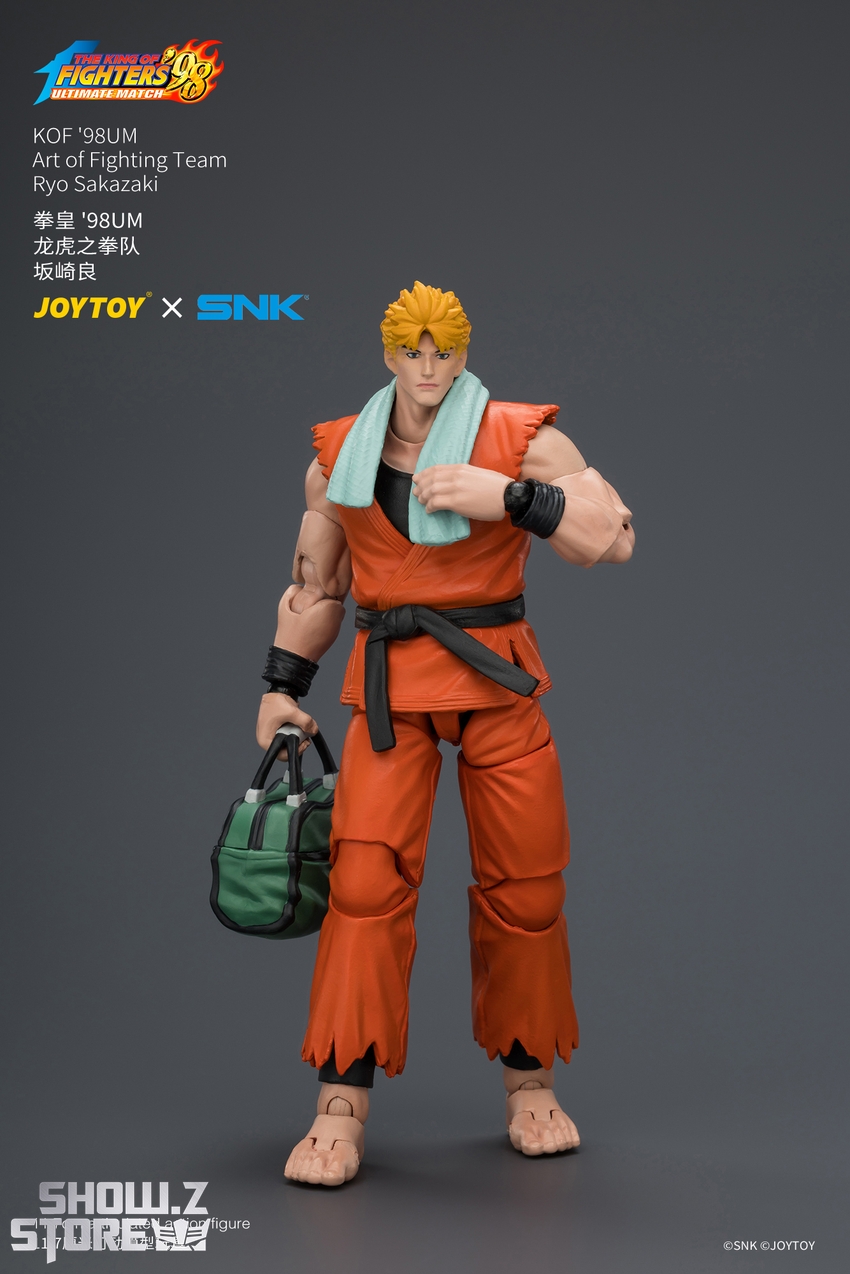 JoyToy JT04612 1/18 SNK KOF'98UM Art of Fighting Team Ryo Sakazaki - View 9 JoyToy JT04612 1/18 SNK KOF'98UM Art of Fighting Team Ryo Sakazaki - View 9