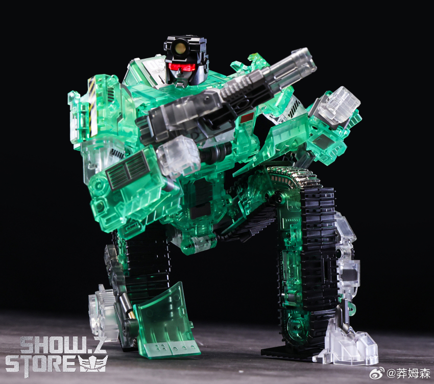 Mecha Invasion Devastator Set of 6 Transparent Version - View 12 Mecha Invasion Devastator Set of 6 Transparent Version - View 12