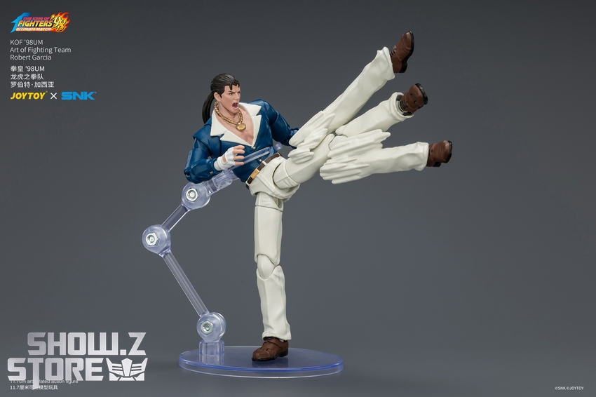 JoyToy JT04599 1/18 SNK KOF'98UM Art of Fighting Team Robert Garcia - View 9 JoyToy JT04599 1/18 SNK KOF'98UM Art of Fighting Team Robert Garcia - View 9