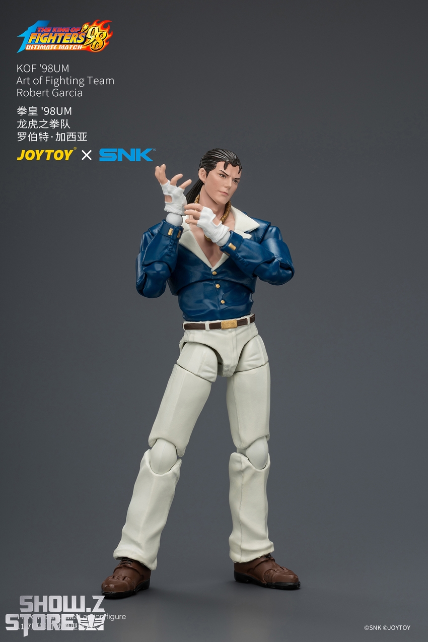 JoyToy JT04599 1/18 SNK KOF'98UM Art of Fighting Team Robert Garcia - View 2 JoyToy JT04599 1/18 SNK KOF'98UM Art of Fighting Team Robert Garcia - View 2