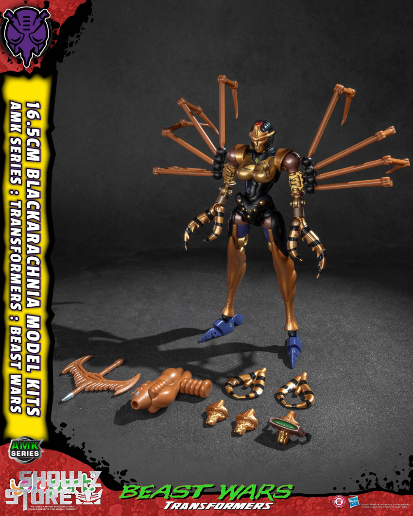 Yolopark AMK Series Transformers: Beast Wars Blackarachnia Model Kit - View 4 Yolopark AMK Series Transformers: Beast Wars Blackarachnia Model Kit - View 4