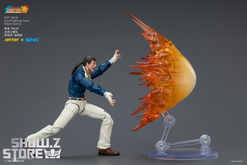 JoyToy JT04599 1/18 SNK KOF'98UM Art of Fighting Team Robert Garcia - View 10 JoyToy JT04599 1/18 SNK KOF'98UM Art of Fighting Team Robert Garcia - View 10