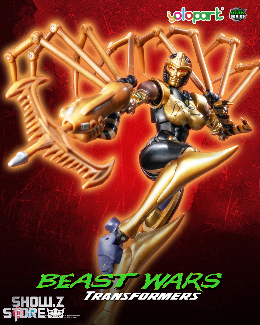 Yolopark AMK Series Transformers: Beast Wars Blackarachnia Model Kit - View 3 Yolopark AMK Series Transformers: Beast Wars Blackarachnia Model Kit - View 3