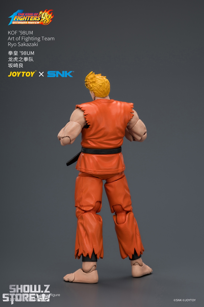 JoyToy JT04612 1/18 SNK KOF'98UM Art of Fighting Team Ryo Sakazaki - View 3 JoyToy JT04612 1/18 SNK KOF'98UM Art of Fighting Team Ryo Sakazaki - View 3