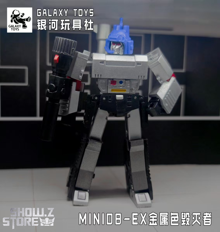 Galaxy Toys MINI08EX Destroyer Megatron Metallic Version - View 10 Galaxy Toys MINI08EX Destroyer Megatron Metallic Version - View 10