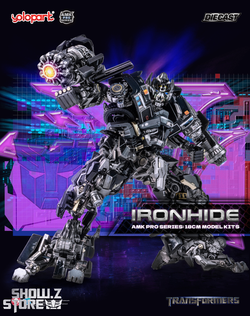 Yolopark AMK Pro Series Transformers Ironhide Model Kits - View 1 Yolopark AMK Pro Series Transformers Ironhide Model Kits - View 1