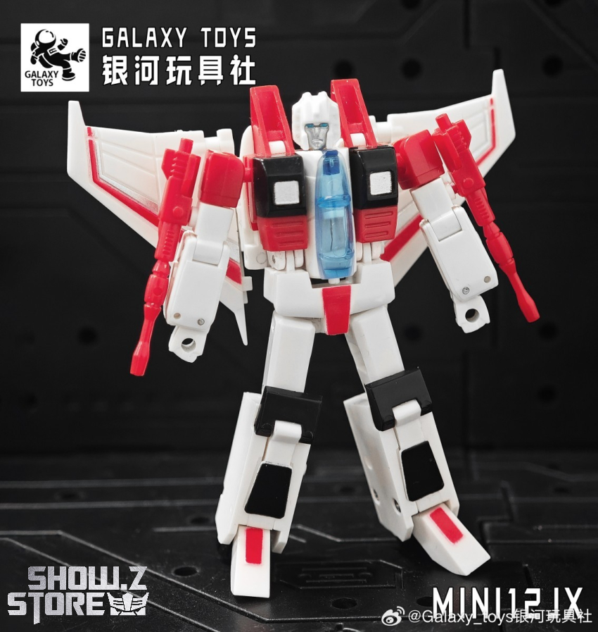 Galaxy Toys MINI12JX Starscream Shattered Glass Version - View 2 Galaxy Toys MINI12JX Starscream Shattered Glass Version - View 2