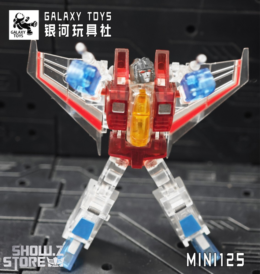 Galaxy Toys MINI12S Starscream Transparent Version - View 3 Galaxy Toys MINI12S Starscream Transparent Version - View 3