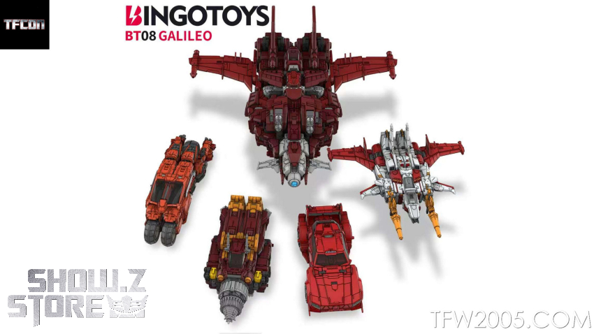 BingoToys BT08-04 Darwin Nosecone - View 3 BingoToys BT08-04 Darwin Nosecone - View 3