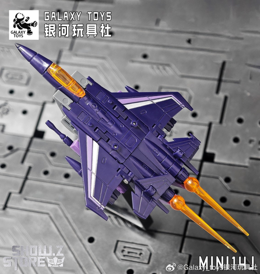 Galaxy Toys MINI14J Skywarp Shattered Glass Version - View 6 Galaxy Toys MINI14J Skywarp Shattered Glass Version - View 6