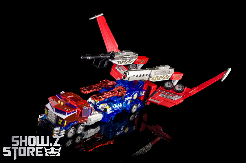 Transform and Rollout TR-02EX Commander of Stars Cybertron SIEGE Optimus Prime Galaxy Convoy EX Version - View 2 Transform and Rollout TR-02EX Commander of Stars Cybertron SIEGE Optimus Prime Galaxy Convoy EX Version - View 2