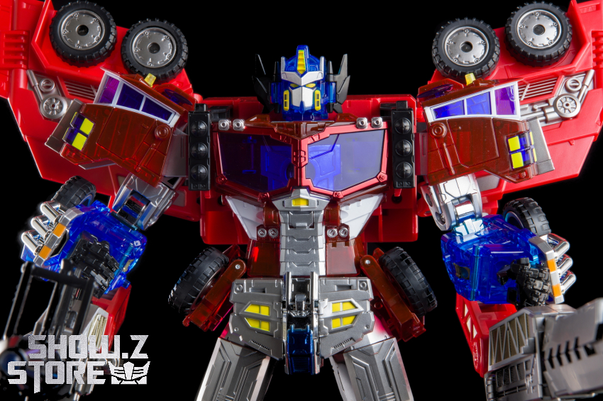 Transform and Rollout TR-02EX Commander of Stars Cybertron SIEGE Optimus Prime Galaxy Convoy EX Version - View 7 Transform and Rollout TR-02EX Commander of Stars Cybertron SIEGE Optimus Prime Galaxy Convoy EX Version - View 7