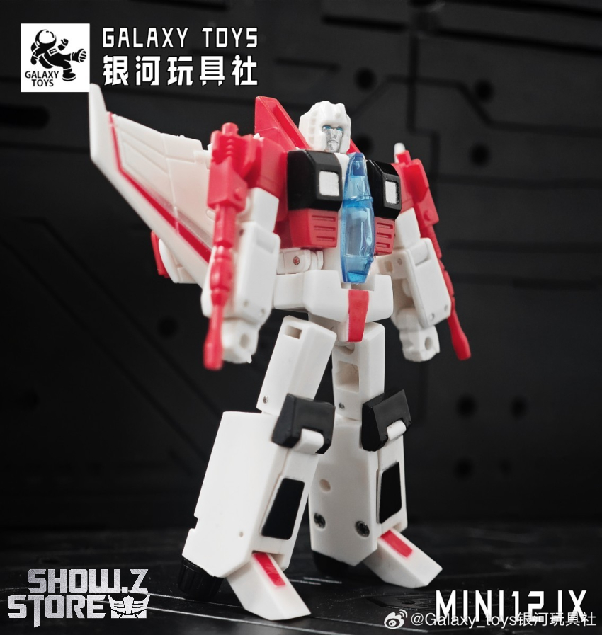 Galaxy Toys MINI12JX Starscream Shattered Glass Version - View 4 Galaxy Toys MINI12JX Starscream Shattered Glass Version - View 4