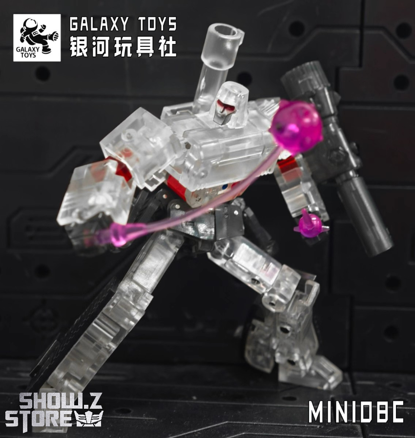 Galaxy Toys MINI08C Destroyer Megatron Clear Version - View 6 Galaxy Toys MINI08C Destroyer Megatron Clear Version - View 6