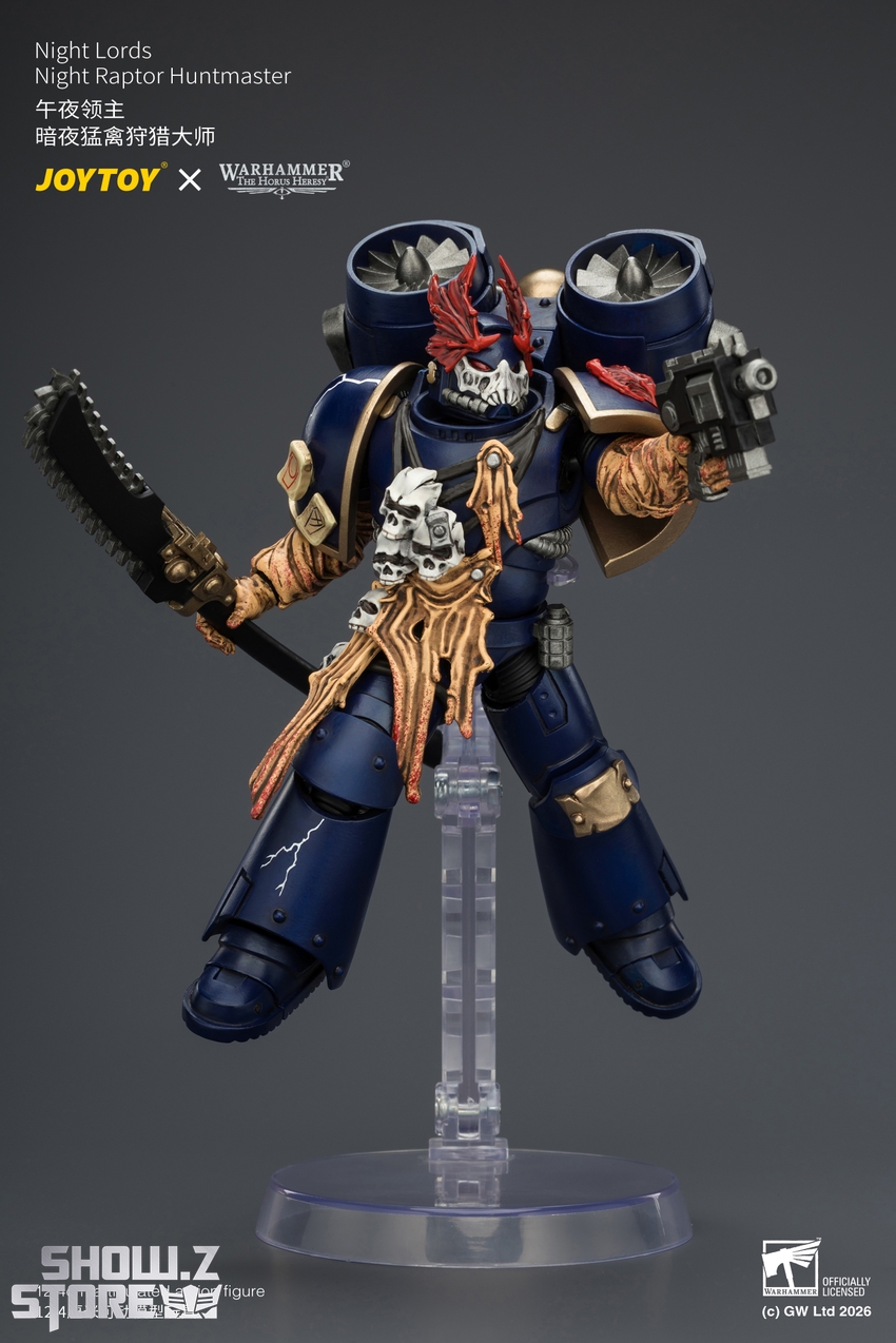 JoyToy JT04681 1/18 Warhammer The Horus Heresy Night Lords Night Raptor Huntmaster - View 1 JoyToy JT04681 1/18 Warhammer The Horus Heresy Night Lords Night Raptor Huntmaster - View 1