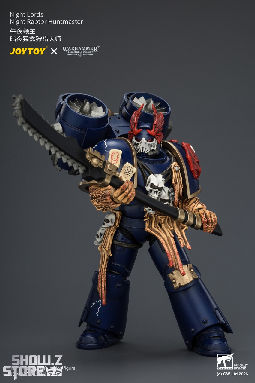 JoyToy JT04681 1/18 Warhammer The Horus Heresy Night Lords Night Raptor Huntmaster - View 3 JoyToy JT04681 1/18 Warhammer The Horus Heresy Night Lords Night Raptor Huntmaster - View 3