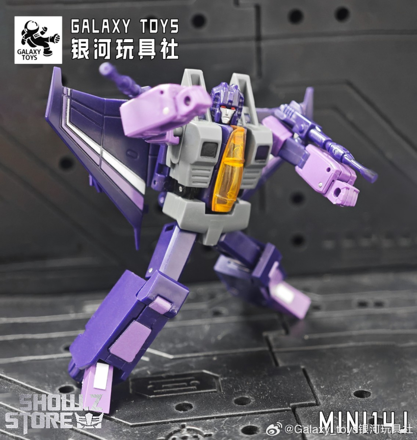 Galaxy Toys MINI14J Skywarp Shattered Glass Version - View 2 Galaxy Toys MINI14J Skywarp Shattered Glass Version - View 2