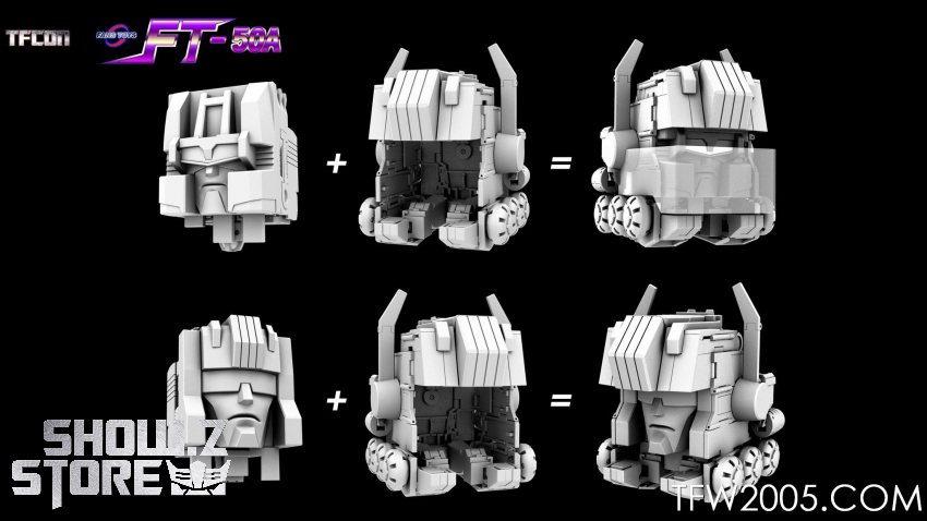 FansToys FT-50A Lord Zarak & Fasttrack Set of 2 - View 8 FansToys FT-50A Lord Zarak & Fasttrack Set of 2 - View 8