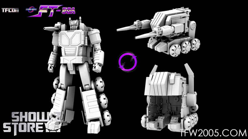FansToys FT-50A Lord Zarak & Fasttrack Set of 2 - View 7 FansToys FT-50A Lord Zarak & Fasttrack Set of 2 - View 7