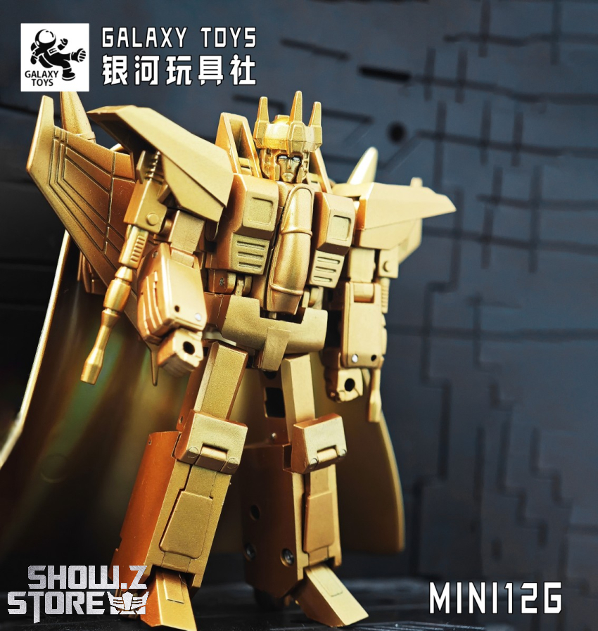 Galaxy Toys MINI12G Starscream Golden Version - View 7 Galaxy Toys MINI12G Starscream Golden Version - View 7