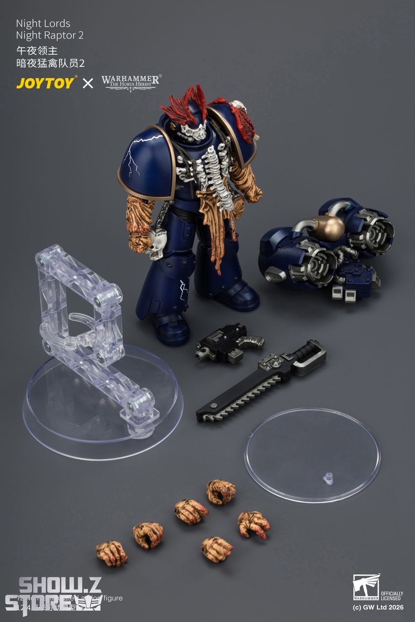 JoyToy JT04704 1/18 Warhammer The Horus Heresy Night Lords Night Raptor 2 - View 8 JoyToy JT04704 1/18 Warhammer The Horus Heresy Night Lords Night Raptor 2 - View 8