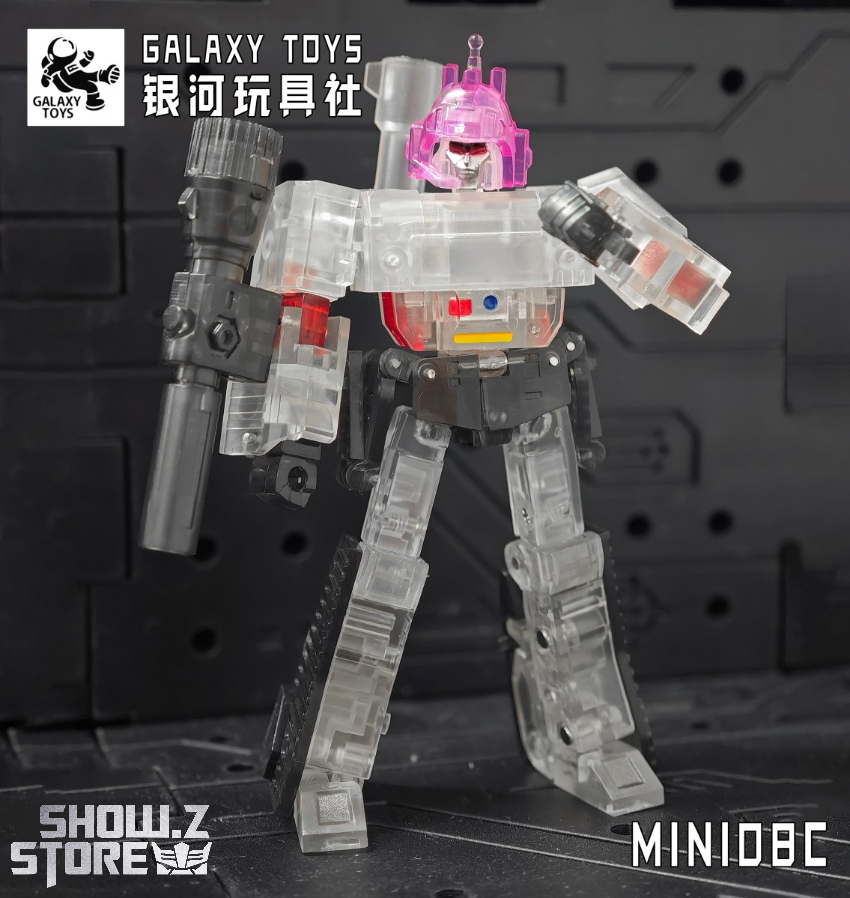Galaxy Toys MINI08C Destroyer Megatron Clear Version - View 5 Galaxy Toys MINI08C Destroyer Megatron Clear Version - View 5