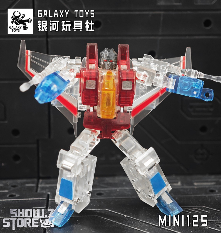 Galaxy Toys MINI12S Starscream Transparent Version - View 5 Galaxy Toys MINI12S Starscream Transparent Version - View 5