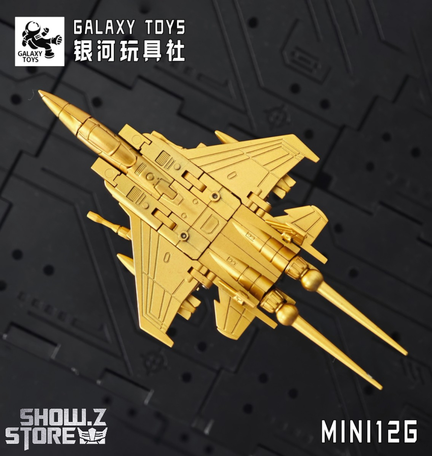 Galaxy Toys MINI12G Starscream Golden Version - View 4 Galaxy Toys MINI12G Starscream Golden Version - View 4