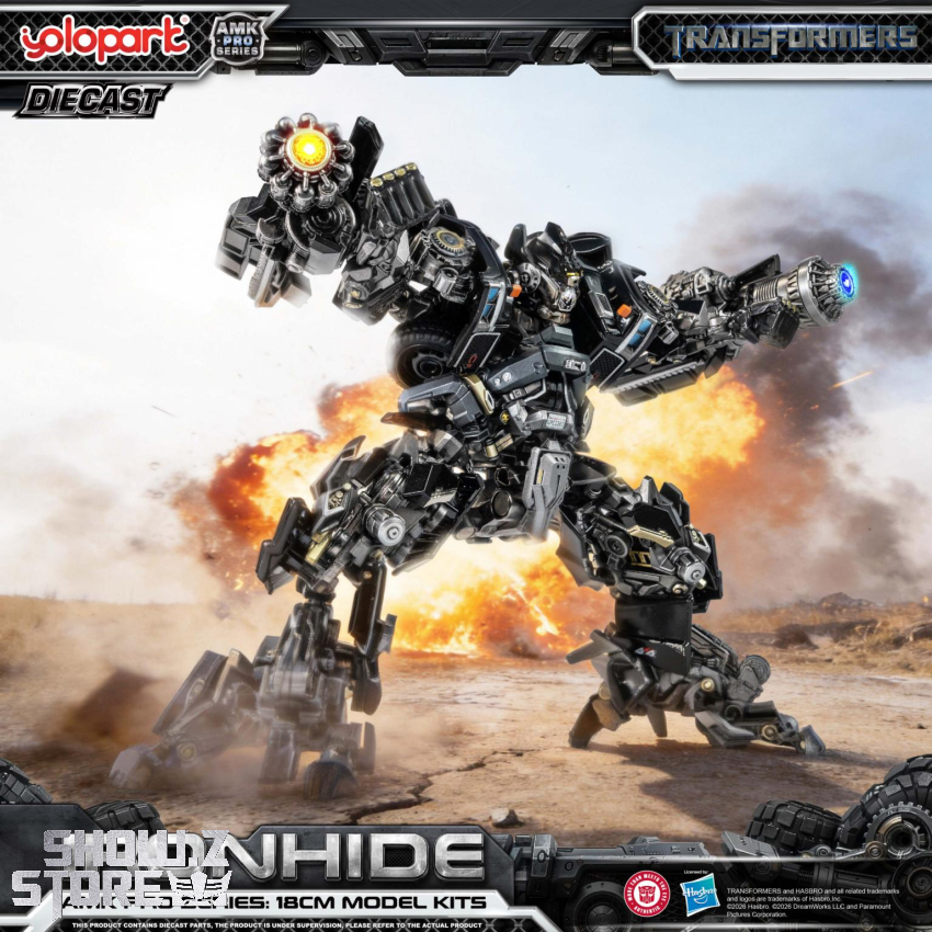 Yolopark AMK Pro Series Transformers Ironhide Model Kits - View 16 Yolopark AMK Pro Series Transformers Ironhide Model Kits - View 16