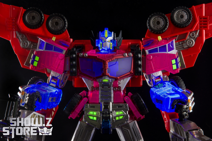 Transform and Rollout TR-02EX Commander of Stars Cybertron SIEGE Optimus Prime Galaxy Convoy EX Version - View 5 Transform and Rollout TR-02EX Commander of Stars Cybertron SIEGE Optimus Prime Galaxy Convoy EX Version - View 5