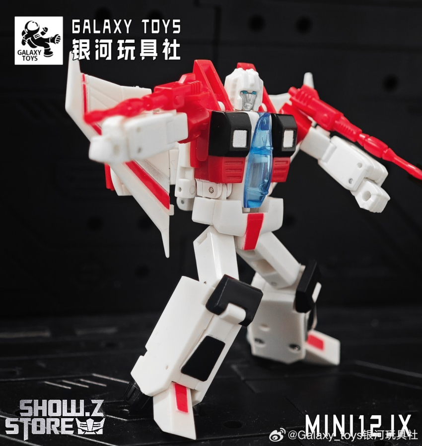 Galaxy Toys MINI12JX Starscream Shattered Glass Version - View 5 Galaxy Toys MINI12JX Starscream Shattered Glass Version - View 5