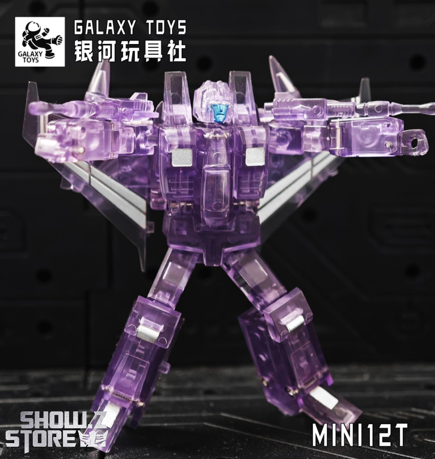 Galaxy Toys MINI12T Starscream Purple Transparent Version - View 4 Galaxy Toys MINI12T Starscream Purple Transparent Version - View 4