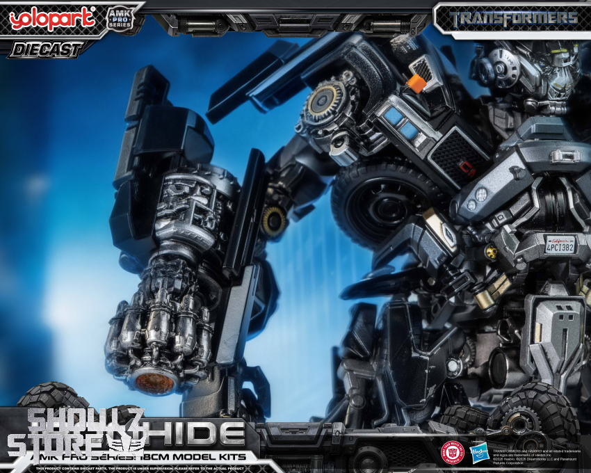 Yolopark AMK Pro Series Transformers Ironhide Model Kits - View 10 Yolopark AMK Pro Series Transformers Ironhide Model Kits - View 10