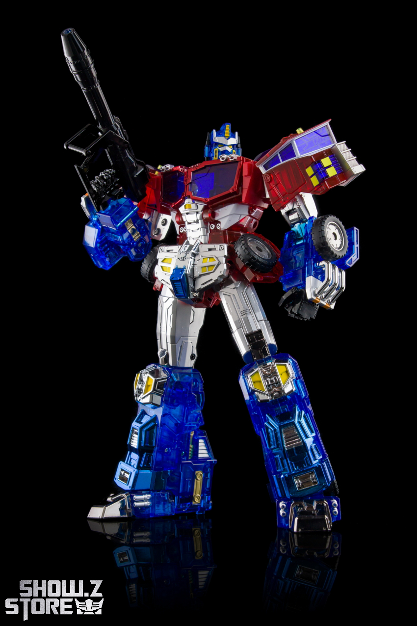 Transform and Rollout TR-02EX Commander of Stars Cybertron SIEGE Optimus Prime Galaxy Convoy EX Version - View 19 Transform and Rollout TR-02EX Commander of Stars Cybertron SIEGE Optimus Prime Galaxy Convoy EX Version - View 19