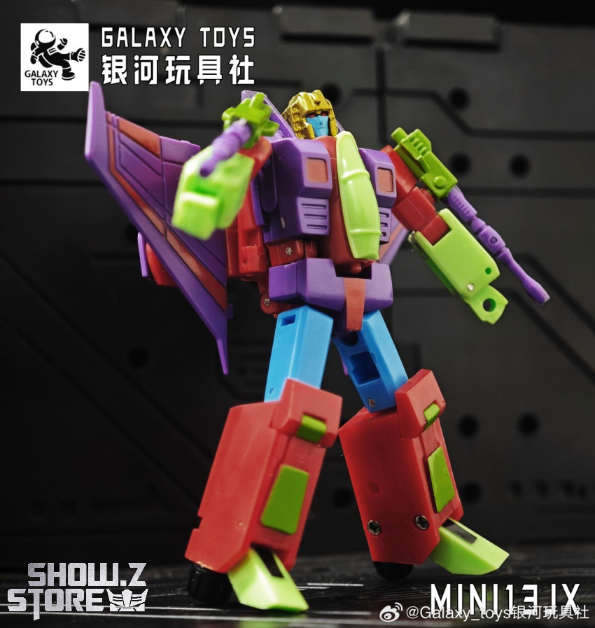 Galaxy Toys MINI13JX Thundercracker Shattered Glass Version - View 7 Galaxy Toys MINI13JX Thundercracker Shattered Glass Version - View 7