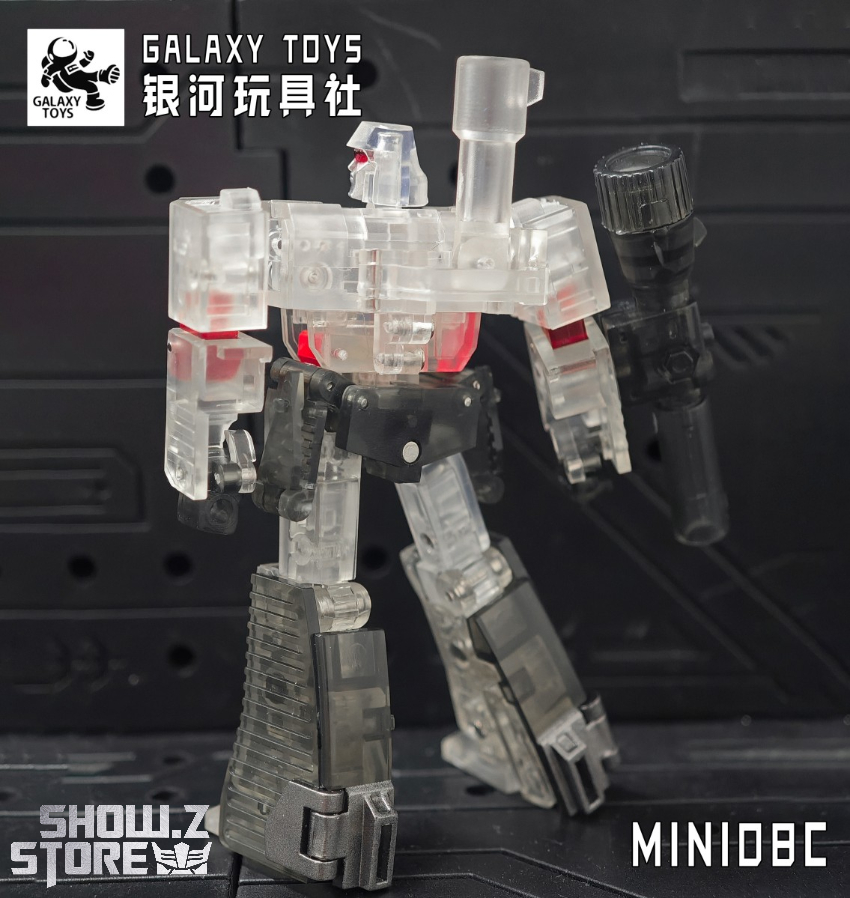 Galaxy Toys MINI08C Destroyer Megatron Clear Version - View 4 Galaxy Toys MINI08C Destroyer Megatron Clear Version - View 4