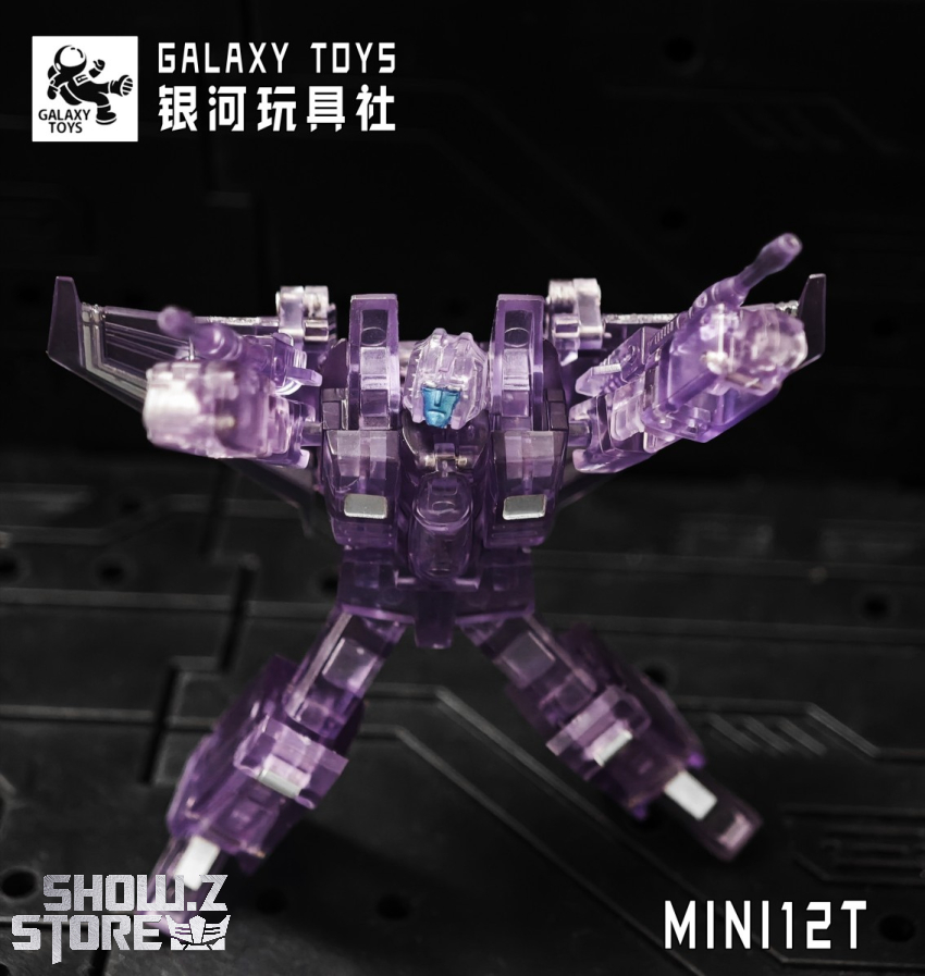 Galaxy Toys MINI12T Starscream Purple Transparent Version - View 2 Galaxy Toys MINI12T Starscream Purple Transparent Version - View 2