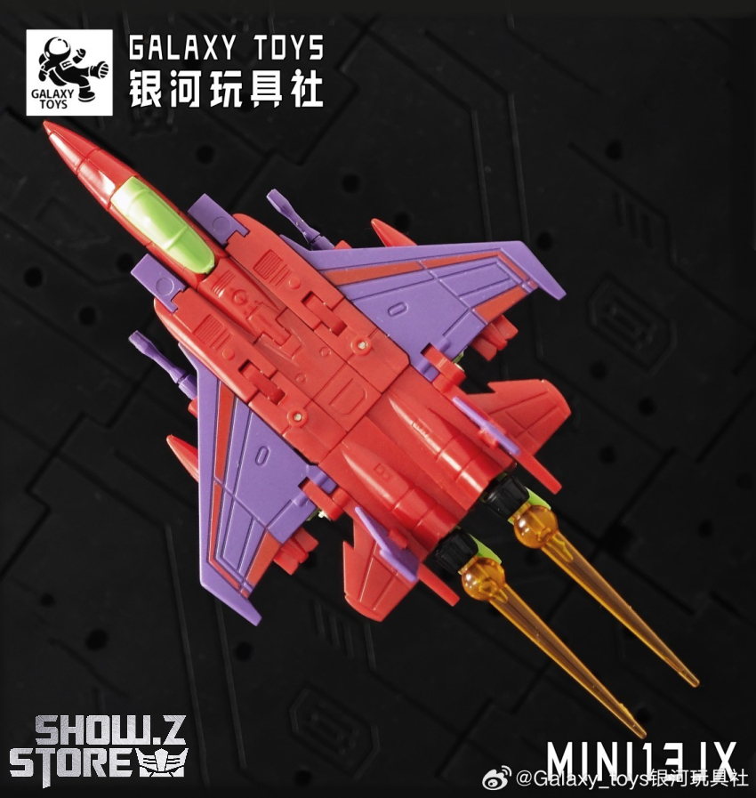 Galaxy Toys MINI13JX Thundercracker Shattered Glass Version - View 9 Galaxy Toys MINI13JX Thundercracker Shattered Glass Version - View 9