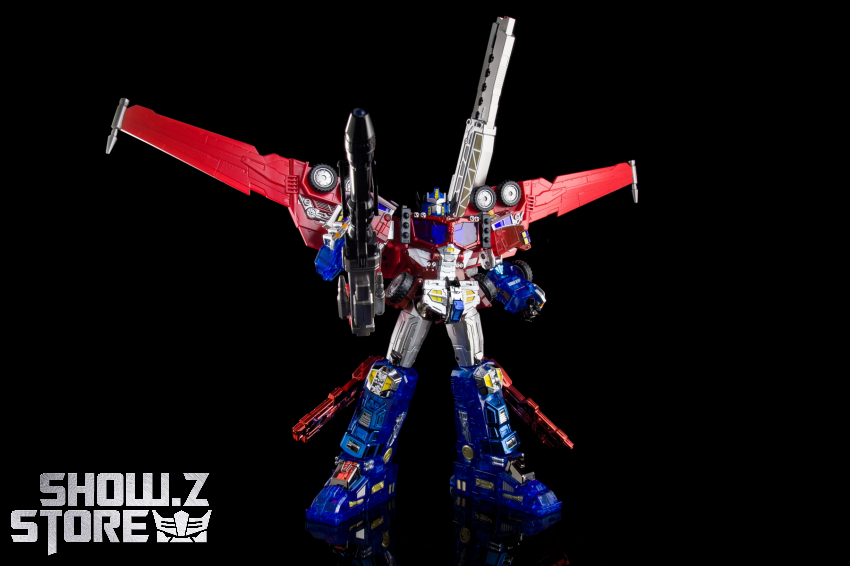 Transform and Rollout TR-02EX Commander of Stars Cybertron SIEGE Optimus Prime Galaxy Convoy EX Version - View 9 Transform and Rollout TR-02EX Commander of Stars Cybertron SIEGE Optimus Prime Galaxy Convoy EX Version - View 9