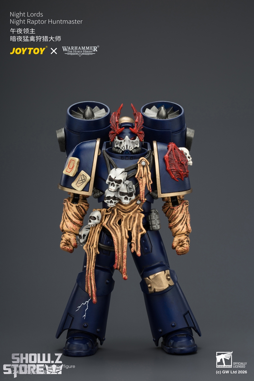 JoyToy JT04681 1/18 Warhammer The Horus Heresy Night Lords Night Raptor Huntmaster - View 7 JoyToy JT04681 1/18 Warhammer The Horus Heresy Night Lords Night Raptor Huntmaster - View 7