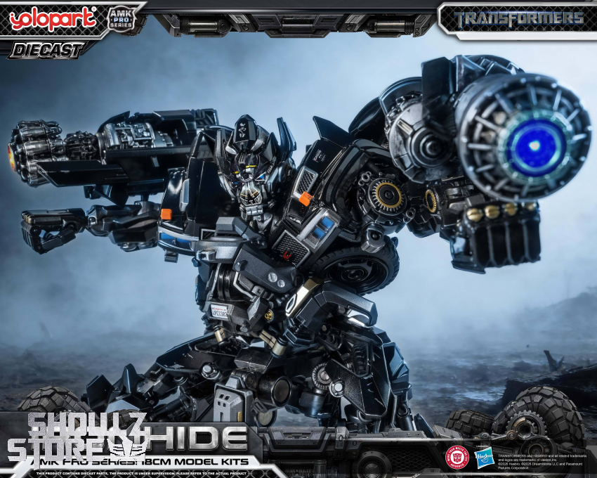 Yolopark AMK Pro Series Transformers Ironhide Model Kits - View 11 Yolopark AMK Pro Series Transformers Ironhide Model Kits - View 11