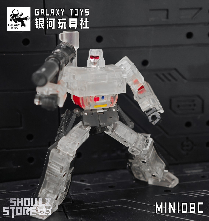 Galaxy Toys MINI08C Destroyer Megatron Clear Version - View 1 Galaxy Toys MINI08C Destroyer Megatron Clear Version - View 1