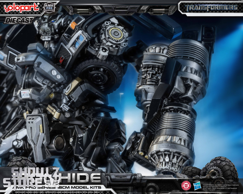 Yolopark AMK Pro Series Transformers Ironhide Model Kits - View 8 Yolopark AMK Pro Series Transformers Ironhide Model Kits - View 8