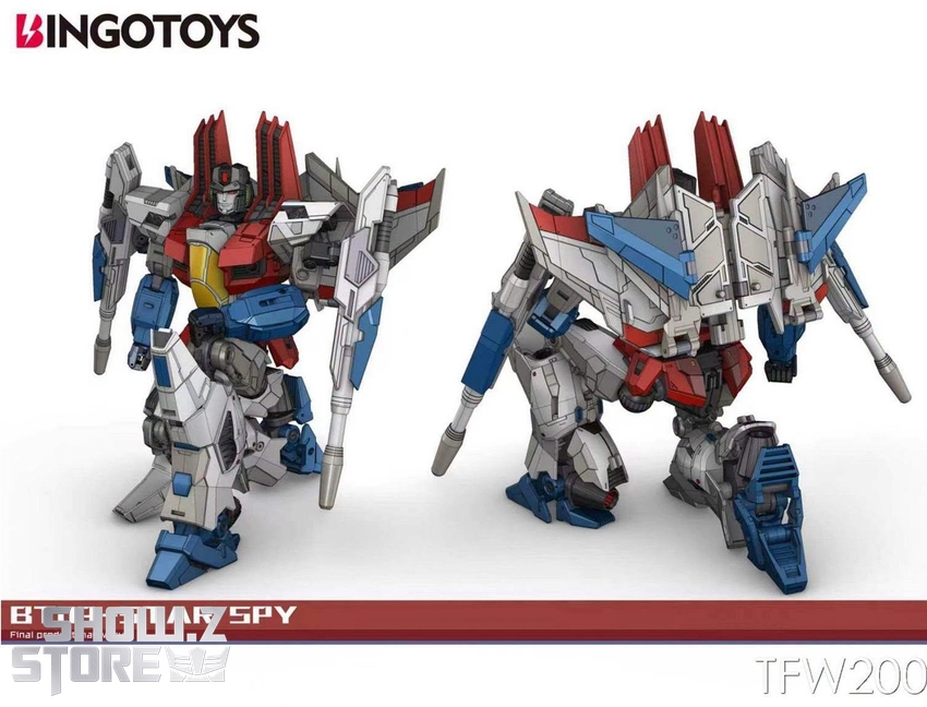 BingoToys BT-09 Star Spy Starscream - View 2 BingoToys BT-09 Star Spy Starscream - View 2