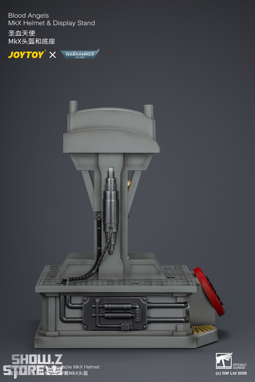JoyToy JT04919 1/1 Warhammer 40K Blood Angels MkX Helmet & Display Stand - View 13 JoyToy JT04919 1/1 Warhammer 40K Blood Angels MkX Helmet & Display Stand - View 13